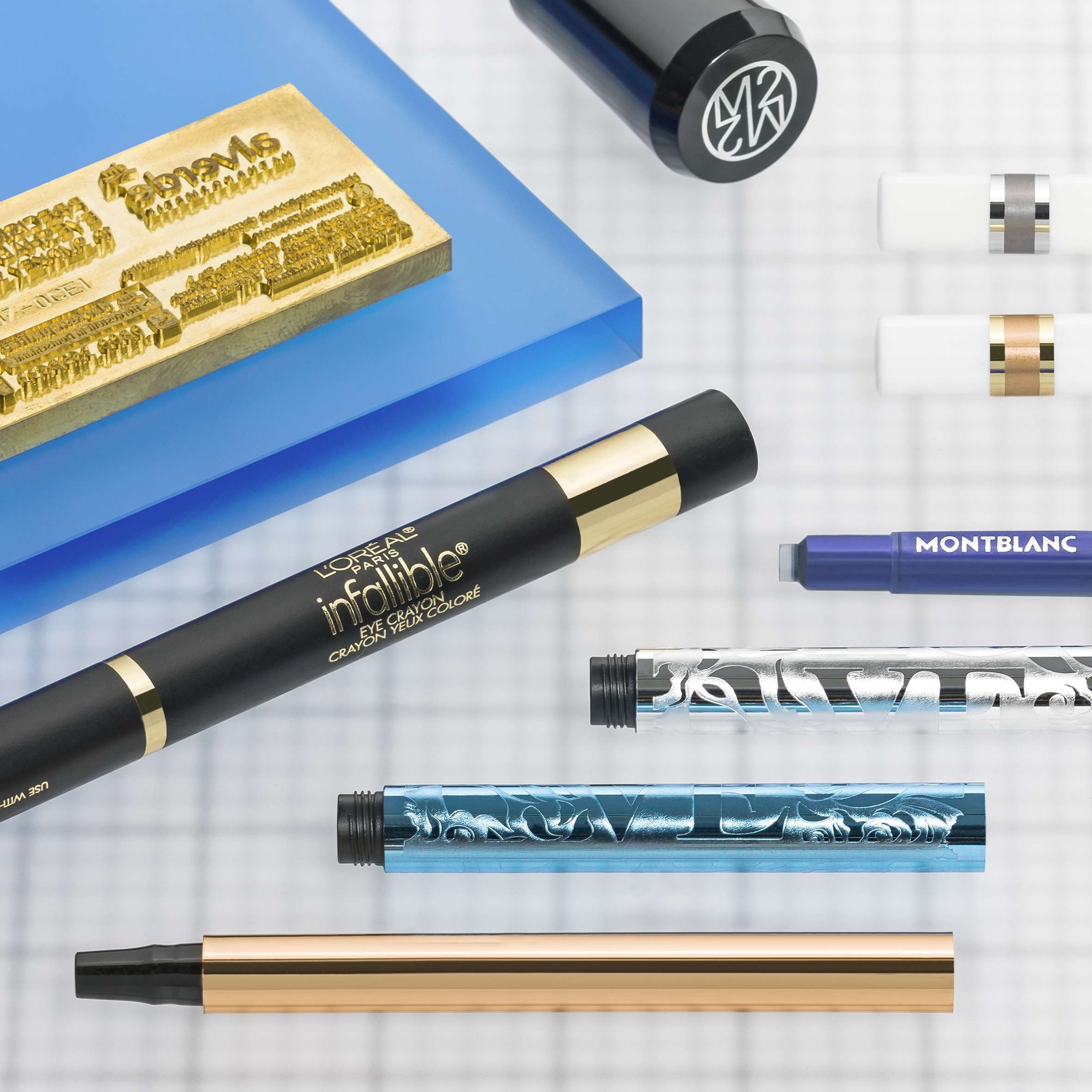 Bedruckung Prägen Heißfolie